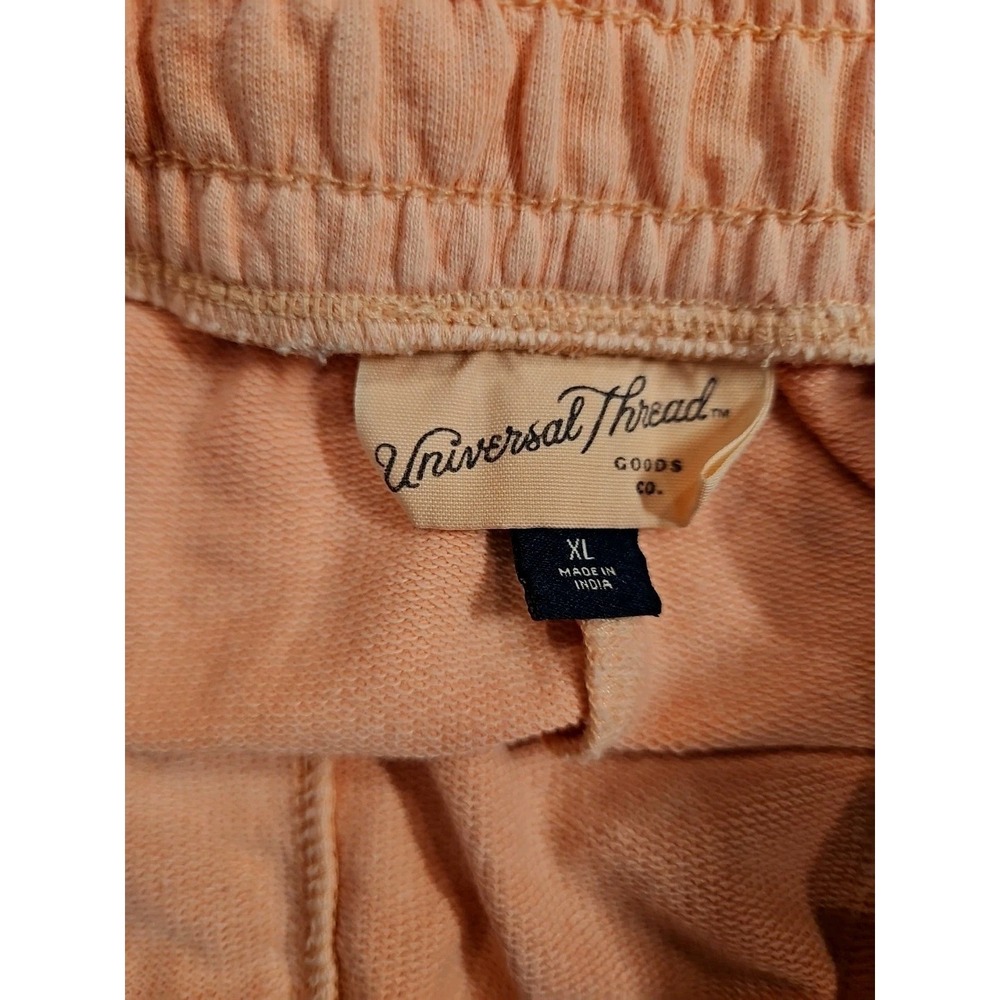 Universal Thread Women Comfort Shorts XL Peach Elastic Waist Pockets #609 - Picture 6 of 9